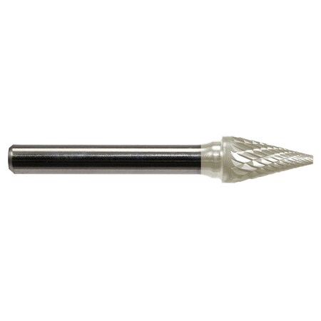 MASTERCUT TOOL 1/4x1-1/4x1/4x2 10° Included Pointed Cone Singlecut, PowerZ SM-3ASC-4